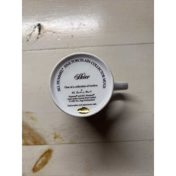 Danbury Mint ~ M.I. Hummel Mugs of the Year Porcelain Cups - 2 Cups Mar,Jan. - Picture 6 of 13